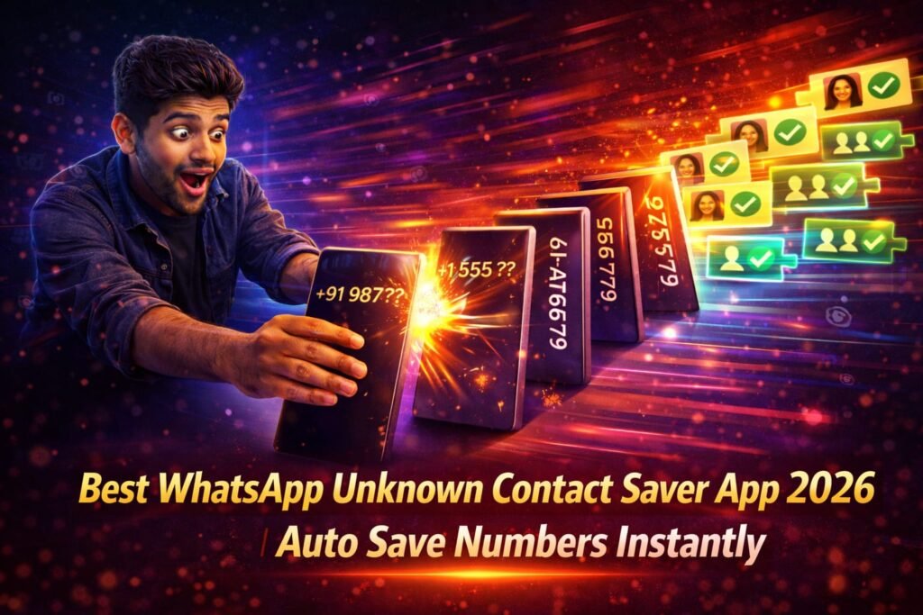 Auto Save WhatsApp Contacts Instantly