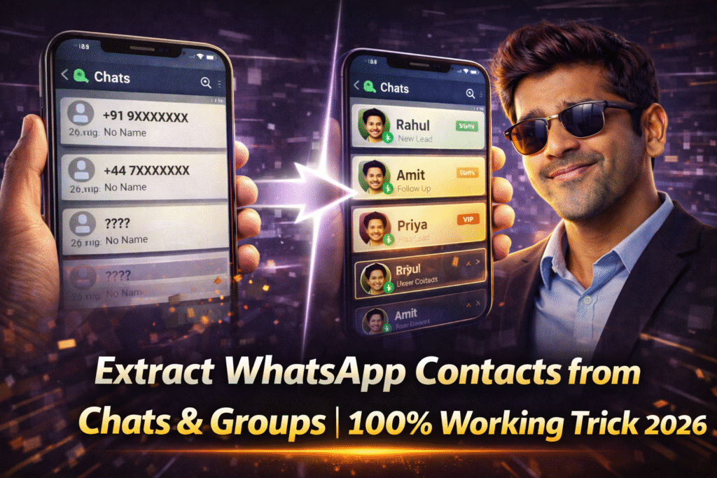 How to Save Unknown WhatsApp Contacts Automatically