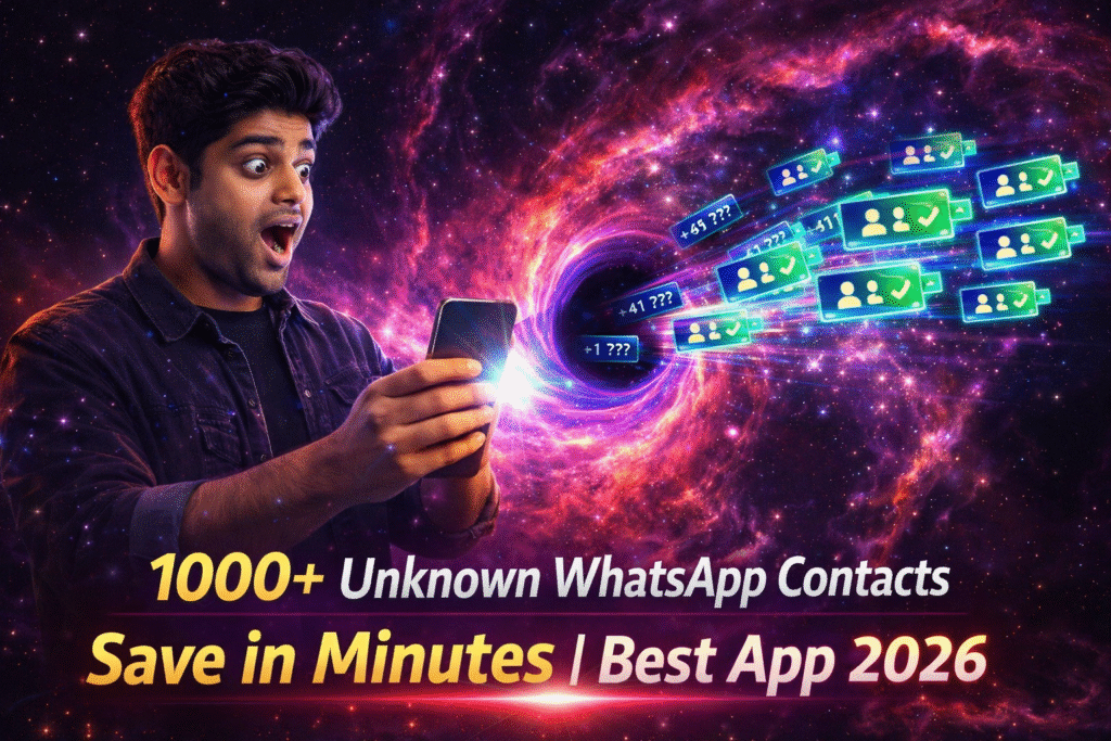 One App to Save Chats, Groups & Call Logs Contacts Instantly (2026)