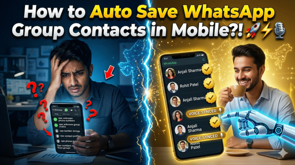 Never Lose WhatsApp Group Numbers Again