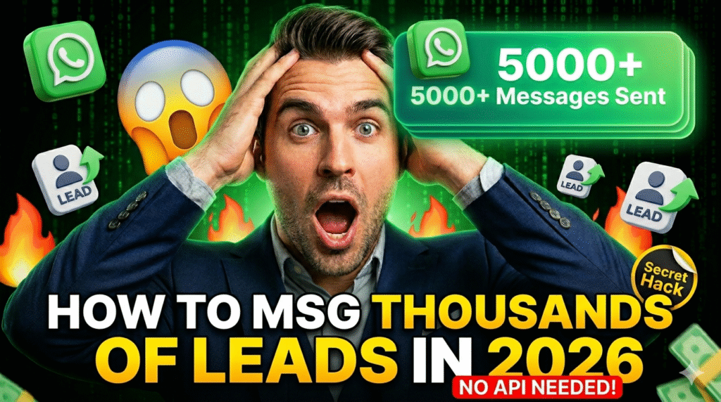 WhatsApp Bulk Messaging Tutorial 2026